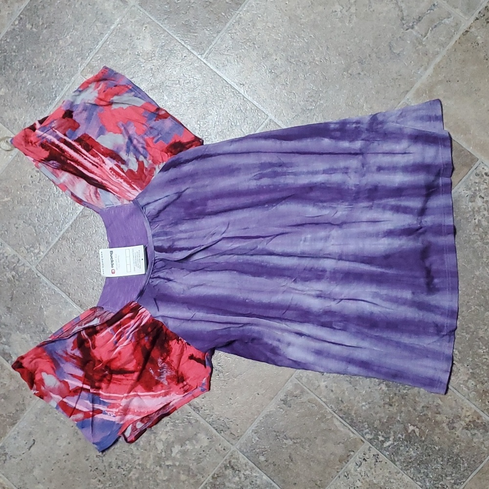 Daytrip Flowy Short Sleeve Blouse Top